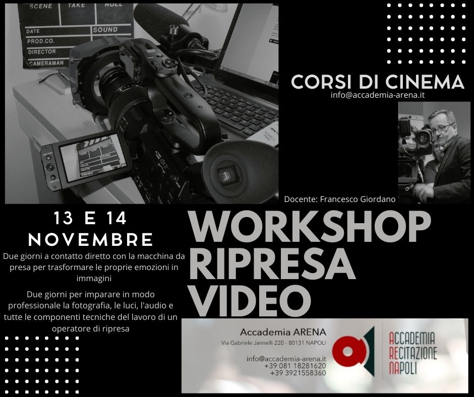 WORKSHOP DI RIPRESA VIDEO